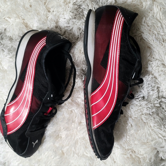 PUMA Men's Red and Black Cross-Training Shoes Size 8.5 - Picture 5 of 11